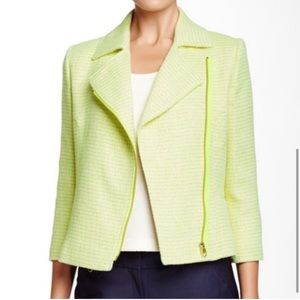 Ted Baker London Lime Green Tweed Blazer